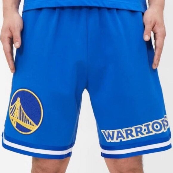 Share Men PRO STANDARD Golden State Warriors Logo Short Size Large - Picture 1 of 12